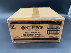 One Piece English OP-08 Two Legends Booster Pack Box Case Sealed - Image 1