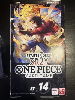 One Piece TCG ST-14 Starter Deck 3D:2Y Black Monkey.D.Luffy (English) - Image 1