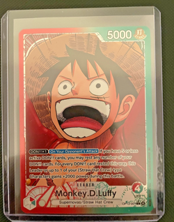 Monkey.D.Luffy (001) (Alternate Art) - Carrying On His Will (OP13) - OP13-001 NM - Image 1