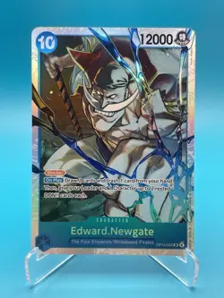 One Piece TCG OP13 Carrying on His Will - Edward.Newgate 042 SR Eng - NM - Image 1