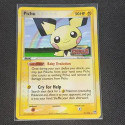 Pichu - 21/108 - Reverse Holo - EX Power Keepers - Pokemon Card - LP - Image 1