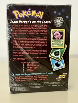 Pokemon Cards Team Rockets On The Loose Devastation Theme deck Seal box - Image 4
