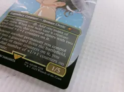 Magic Yuna Grand Summoner Full Art Foil Promo Card MTG 0001 Final Fantasy - Image 3