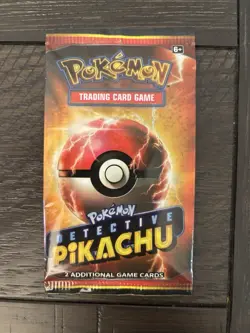 Pokemon Detective Pikachu Movie 2-Card Booster Pack - Image 1