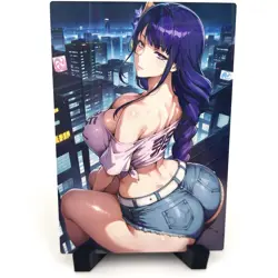 Genshin Impact Raiden Shogun Sexy Anime Waifu Girl Lewd Goddess Story Art Card - Image 2