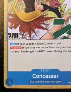 Concasser OP12-059 Uncommon Legacy Of The Master One Piece Card Game - Image 4