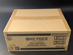 One Piece Card Game TCG English OP-08 Two Legends Booster Box Case SEALED - Image 1