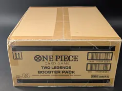 One Piece Card Game TCG English OP-08 Two Legends Booster Box Case SEALED - Image 4
