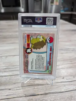 PSA 9 ⭐ Pokemon Sandslash #28 2000 Topps Chrome T.V. Graded Card - Image 3