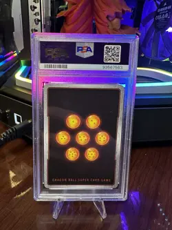 PSA10 Dragon Ball Card Game FB01-139 Son Goku SCR Parallel Fusion World Japanese - Image 2