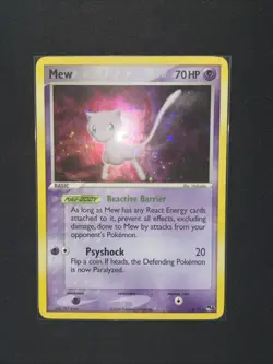 Pokemon TCG Mew Pop Series 4 Holo Card 4/17 MP - Image 2