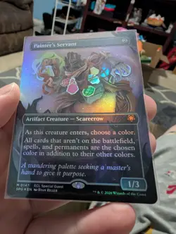 Magic: The Gathering Painter's Servant Foil ECL Special Guest Artifact Card 0147 - Image 4