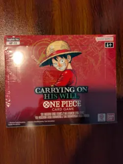 Bandai One Piece OP-13 TCG Carrying On His Will Booster Box ENGLISH SEALED NEW - Image 1