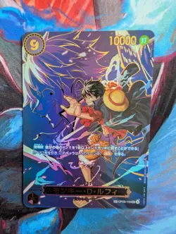 ONE PIECE Card Monkey D Luffy SEC SP Alt Art OP09-119 Carrying on His Will JP - Image 1