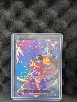 ONE PIECE Card Monkey D Luffy SEC SP Alt Art OP09-119 Carrying on His Will JP - Image 2