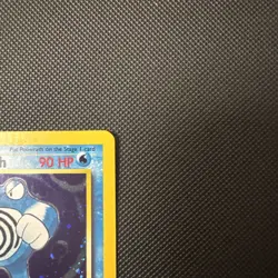 Poliwrath 15/130 Holo Rare Pokemon Base Set 2 Card WOTC, Near Mint Condition - Image 3