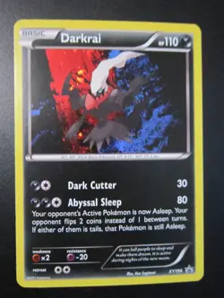 DARKRAI HOLO POKEMON CARD XY194 PROMO XY NEVER PLAYED NM- - Image 1