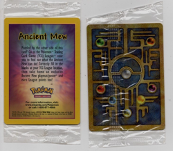 Pokemon TCG Ancient Mew Holo Card 2000 Movie Promo, Sealed Unopened - Image 1