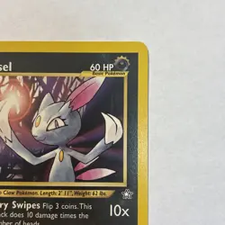 Pokemon TCG Sneasel Neo Genesis Card 25/111 Unlimited Rare - Image 4