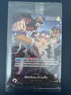 Monkey D Luffy PSA Magazine One Piece Promo Card OP05-060 English NM (Sealed) - Image 1