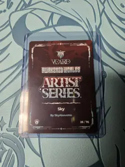 VCard Awakened Worlds: First Edition - Sky Artist series card SkyAboveMe - Image 2