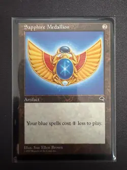 Sapphire Medallion - MTG Tempest LP - Image 1