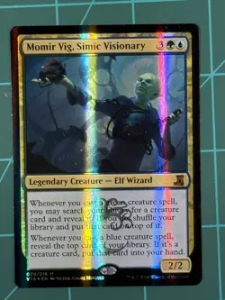 MTG Momir Vig, Simic Visionary From the Vault: Lore Foil - Image 1