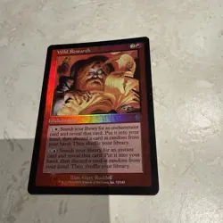 Wild Research FOIL Apocalypse HEAVILY PLD Red Rare MAGIC GATHERING CARD ABUGames - Image 1