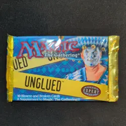 Magic The Gathering Unglued Booster Pack NEW MTG TCG CCG Un-Sets - Image 1