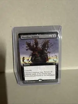 Bloodline Bidding (Extended Art) Lorwyn Eclipsed Regular - Image 1