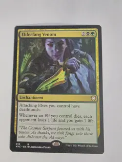 Elderfang Venom Commander: Kaldheim Regular - Image 1