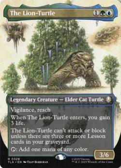 The Lion-Turtle (Borderless) R Avatar: The Last Airbender 328 NM - Image 1