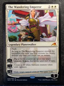 The Wandering Emperor - Kamigawa: Neon Dynasty (MTG) - Image 1