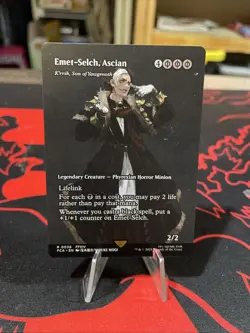 Emet-Selch, Ascian SHOWCASE MTG Rare Magic: The Gathering Final Fantasy K'rrik - Image 1