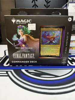 Magic The Gathering Final Fantasy VI Commander Deck Revival Trance *NEW SEALED* - Image 1