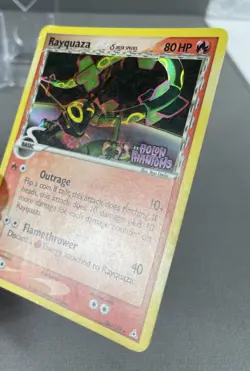 Pokemon Rayquaza 26/110 - Reverse Holo Rare Stamped EX Holon Phantoms PL/HP - Image 2