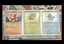 30X Trio - Pokemon 151 Promo Bulbasaur Charmander Squirtle Kanto Cosmo Holo - Image 1