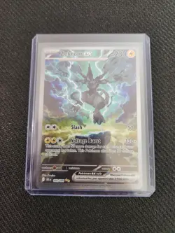 2025 Pokemon SV Black Bolt BLK EN Zekrom ex Special Illustration Rare #166/086 - Image 1