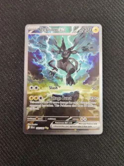 2025 Pokemon SV Black Bolt BLK EN Zekrom ex Special Illustration Rare #166/086 - Image 2