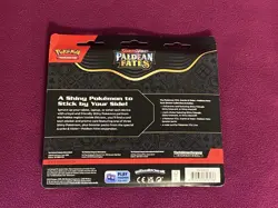 Pokemon TCG Paldean Fates Tech Sticker Collection LOT: Fidough/Greavard/Maschiff - Image 3