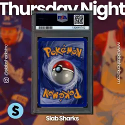 1999 POKEMON UNLIMITED #9/102 MAGNETON RARE HOLO PSA 4 - Image 2
