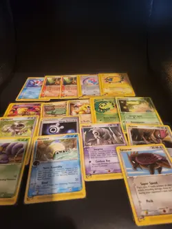 17 E-Reader Pokemon TCG Card Lot CONDITIONS VARY (HP-LP) - Image 1