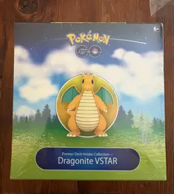 Pokemon GO Dragonite VSTAR Premier Deck Holder Collection - Image 1