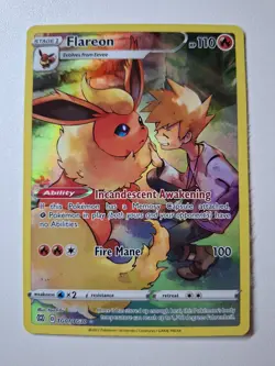 Pokemon - Flareon TG01/TG30 - Brilliant Stars - Secret Rare - LP/EX - Image 2