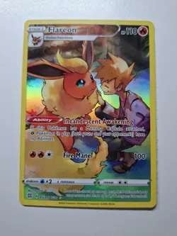 Pokemon - Flareon TG01/TG30 - Brilliant Stars - Secret Rare - LP/EX - Image 3