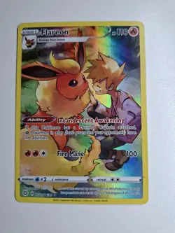 Pokemon - Flareon TG01/TG30 - Brilliant Stars - Secret Rare - LP/EX - Image 4