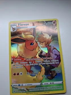 Pokemon - Flareon TG01/TG30 - Brilliant Stars - Secret Rare - LP/EX - Image 5