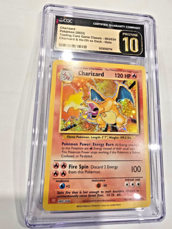 Pokemon 2023 Classic Collection Charizard Holo English 003/034 CGC Pristine 10 - Image 1