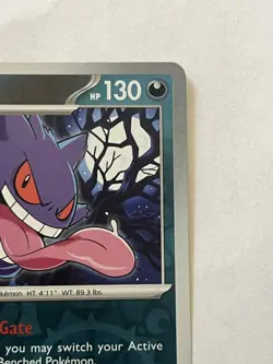 Pokemon TCG Gengar 057/091 Paldean Fates Reverse Holo Near Mint - Image 5