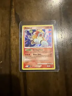 Pokemon TCG - Entei lv.43 4/132 Holo - Secret Wonders - Image 1